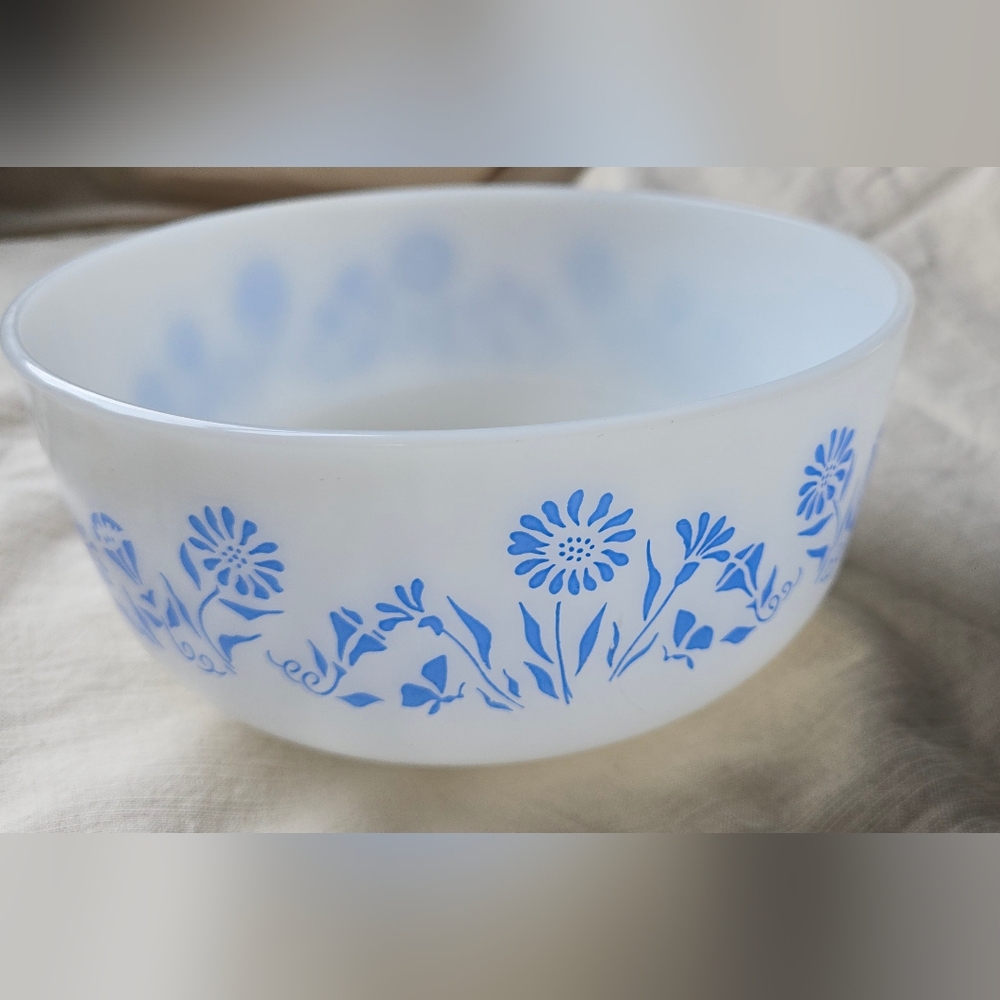 Vintage Federal Glass Mixing Bowl